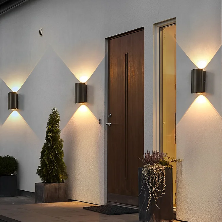 Creative Wave Up and Down Light LED Waterproof Modern Wall Washer Light - Appledas