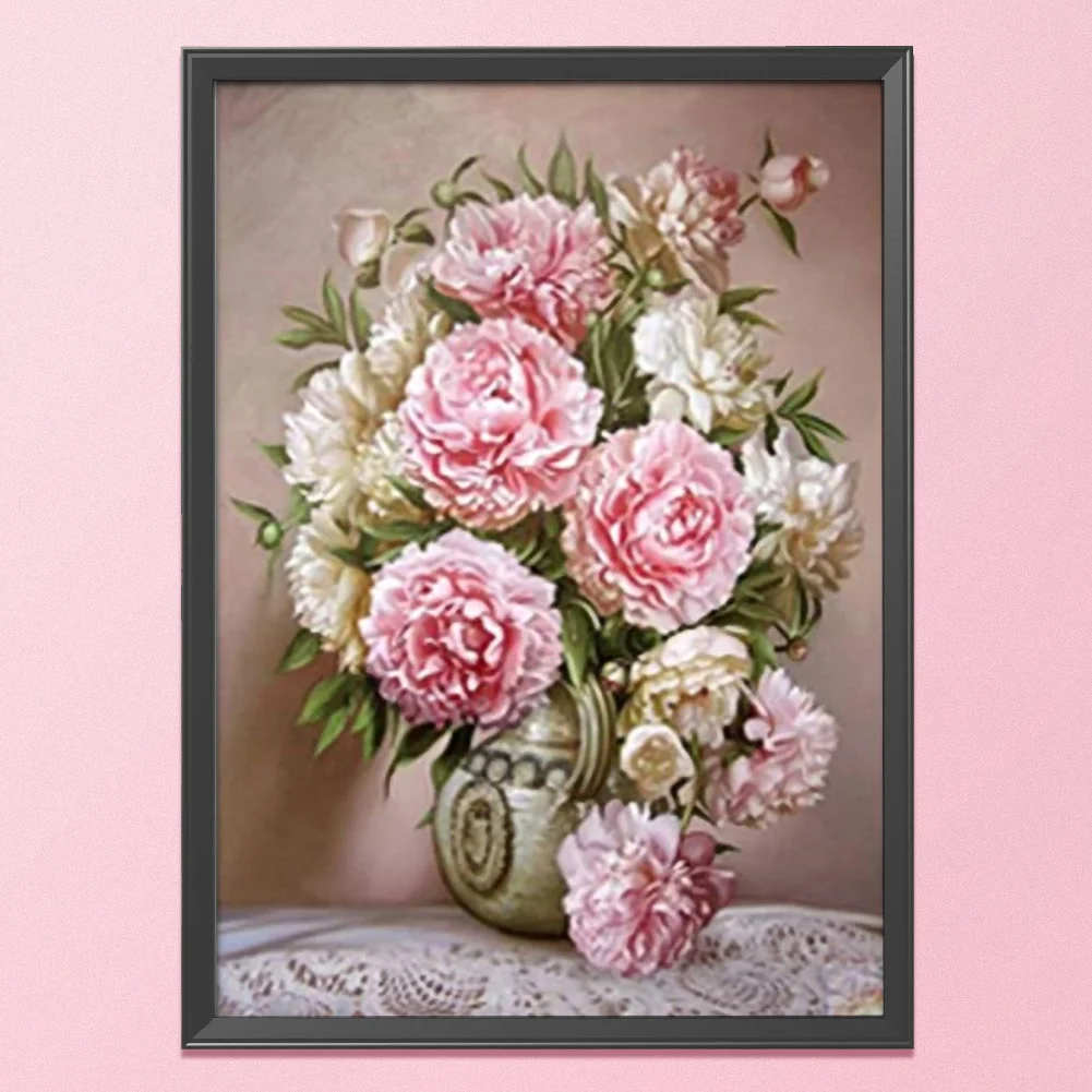 11ct Stamped Cross Stitch - Flower(40*50cm)