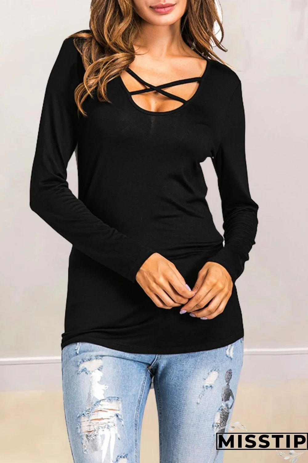 Grass Green Casual Print Patchwork Tops