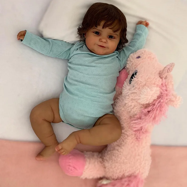  20'' Kyleigh Realistic Black African American Reborn Toddler Baby Girl Doll - Reborndollsshop®-Reborndollsshop®