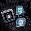 [Holographic Skull] Naked Eye 3D Stereoscopic Ornaments Creative Necklace Pendant Art Collection