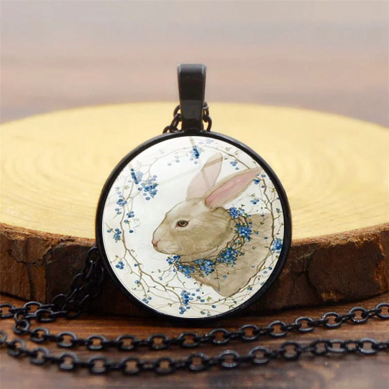 Vintage Easter Bunny Necklace