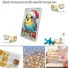 2pcs DIY 5d Diamond Painting Acryl Schmuckschatulle Kit f&uuml;r Geschenk (Weihnachtstier)