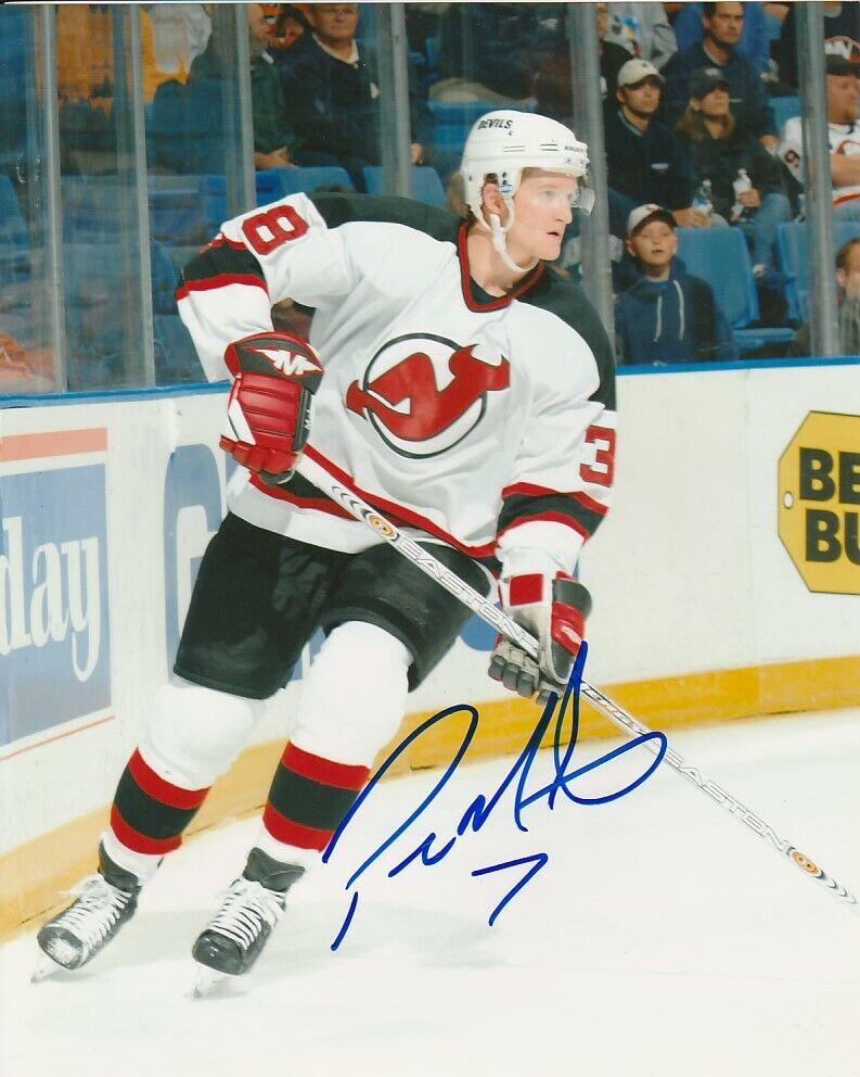 PAUL MARTIN SIGNED NEW JERSEY DEVILS 8x10 Photo Poster painting! Autograph