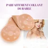 Cache-tétons Couverture Invisible Silicone Pasties Soutien-gorge adhésif Sans bretelles 