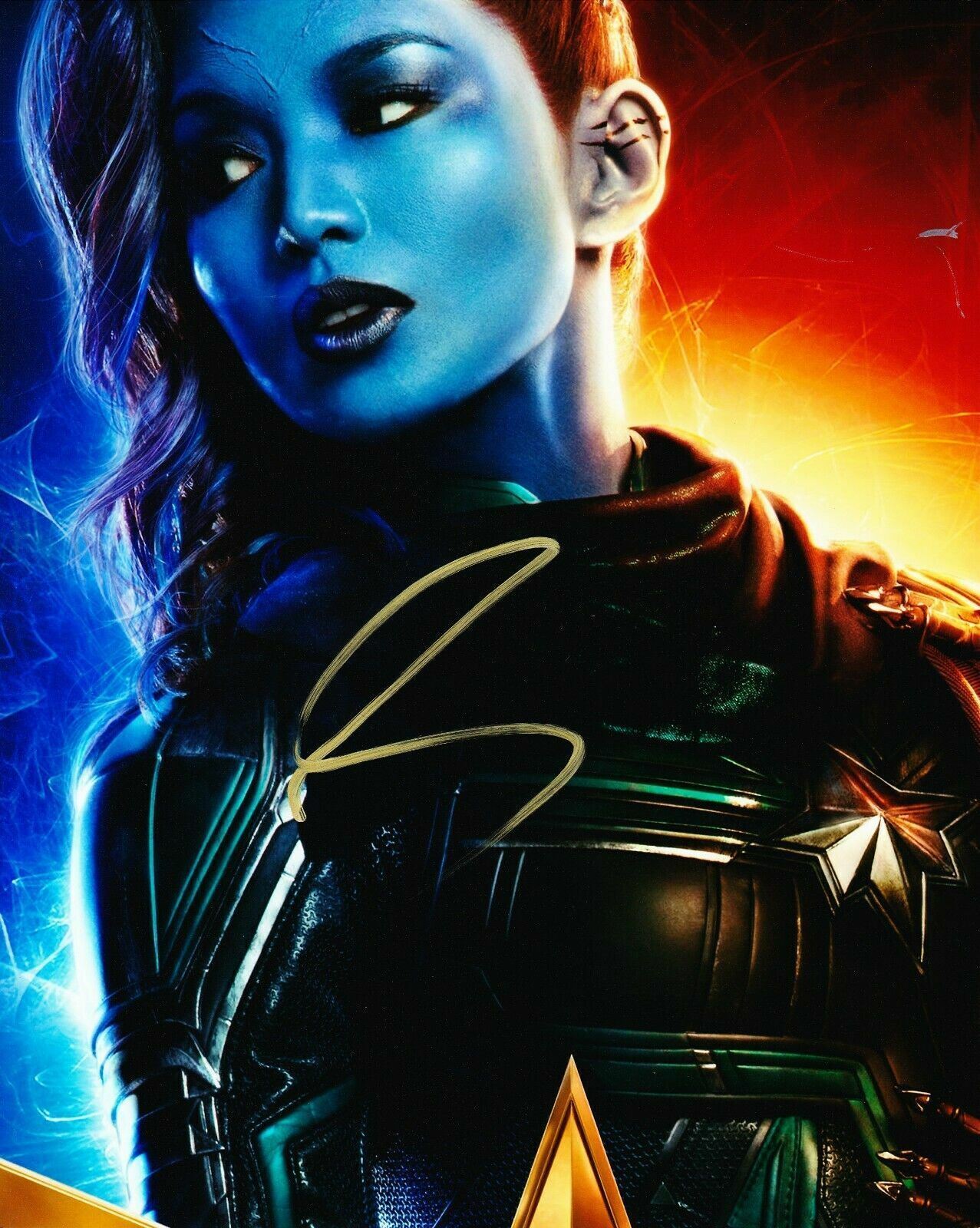 Gemma Chan Signed 10X8 Photo Poster painting Captain Marvel AFTAL COA (5373)