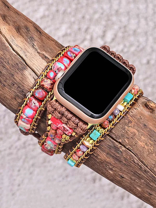Casual Retro Warp Knitting Bracelet Accessories Without Watch