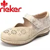 &Gamma;&upsilon;&nu;&alpha;&iota;&kappa;&epsilon;ί&alpha; &Pi;&alpha;&pi;&omicron;ύ&tau;&sigma;&iota;&alpha; Rieker&reg; New Hollow Wedge Heel Baotou Color Block Retro