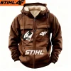 Kurtka 4F X STIHL, wygodna i ciepła, uniwersalna, odpowiednia do noszenia na co dzień i podczas uprawiania sportu