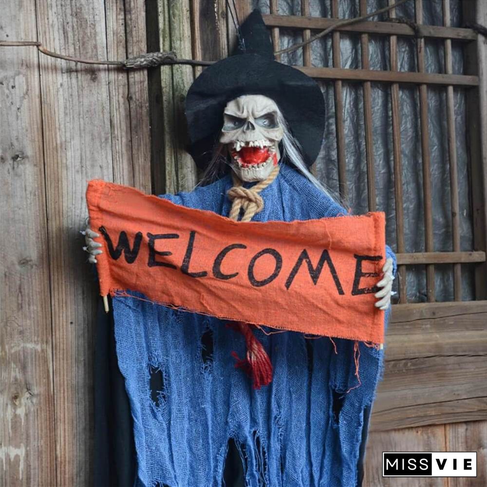 Halloween Hanging Ghosts Halloween Flying Ghost Decorations for Yard Patio Lawn Garden