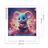 uk.everydayedeals (Limited Stock)Diamond Painting - Full Square - Heart Mouse(35*35cm)