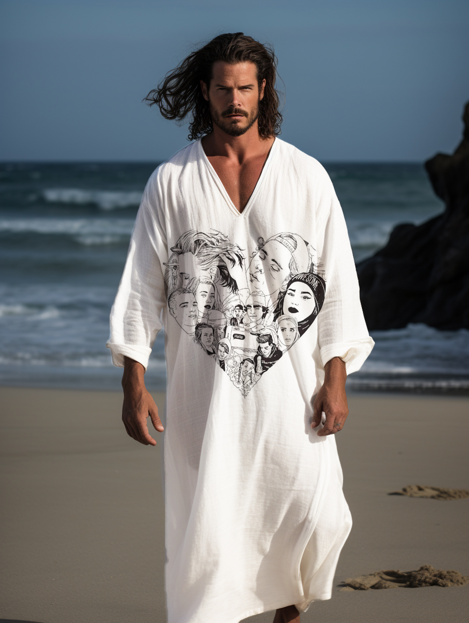 Skam Printed Cotton Kaftan