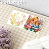 6pcs Diamond Painting Happy Mothers Day Greeting Card with Envelope for Family Friends Holiday Gift Congratulations