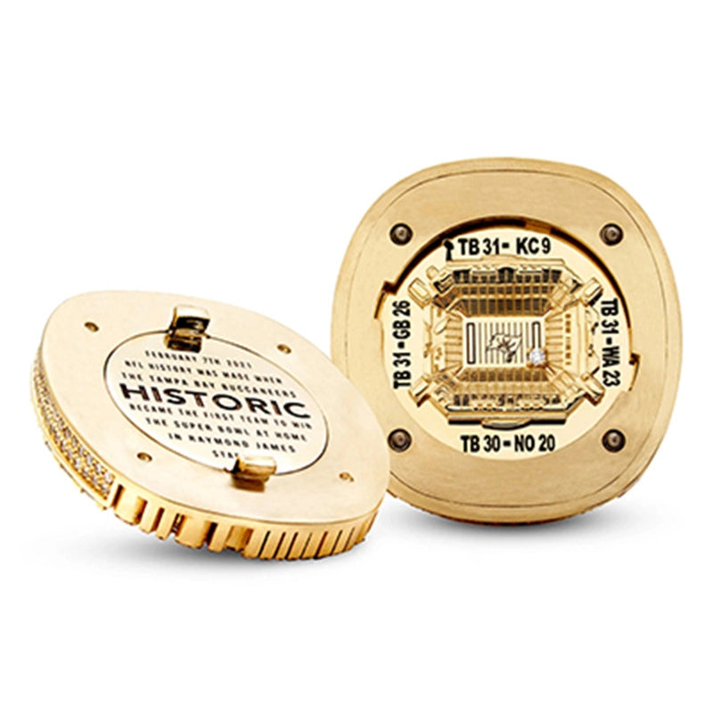 In Stock 55 Th NFL Official Tampa Bay Pirates Super Bowl Championship Ring Tom Bredi Ring