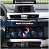 14.9" Apple Carplay Screen For BMW X1 F48 F49 Navi GPS Android 13 Auto Radio
