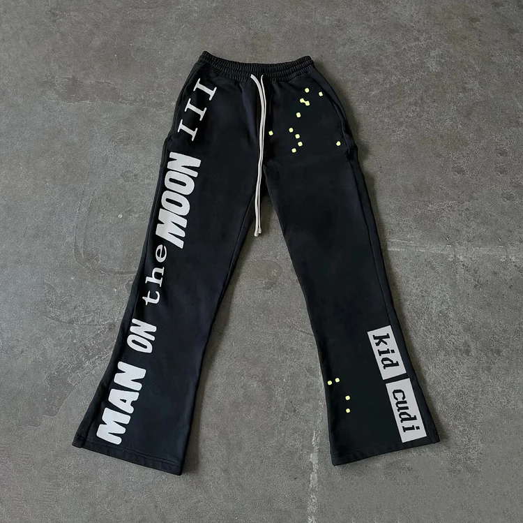 Sopula Kid Cudi Man On The Moon Flared Sweats Trousers