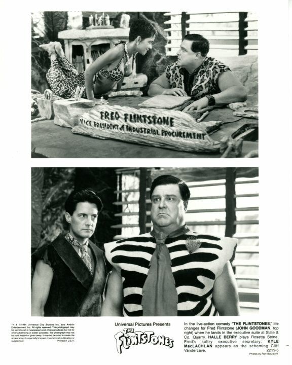 Elizabeth Perkins John Goodman The Flintstones Original Press 8X10 Photo Poster painting