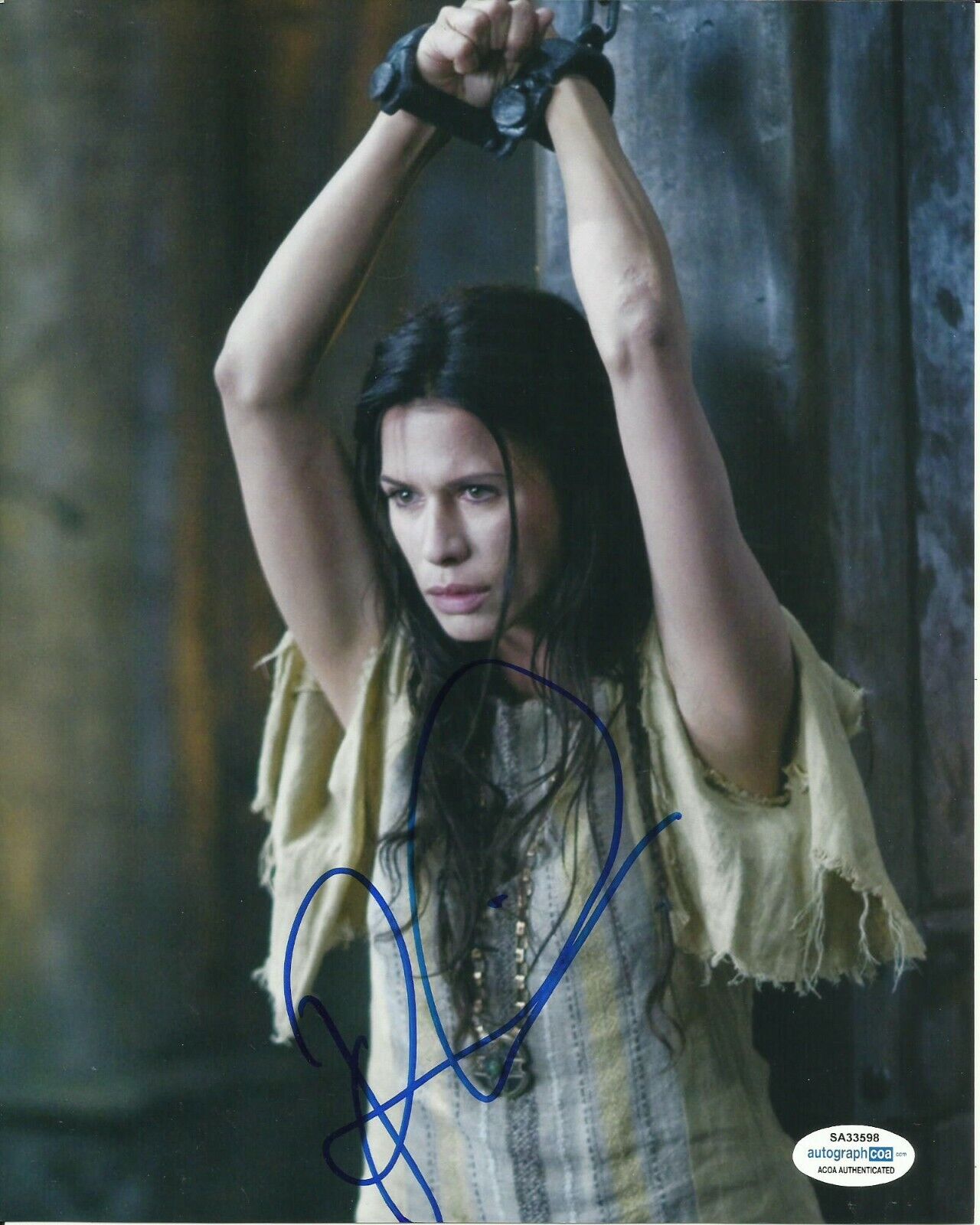 RHONA MITRA SIGNED SEXY Photo Poster painting UACC REG 242 ALSO ACOA CERTIFIED