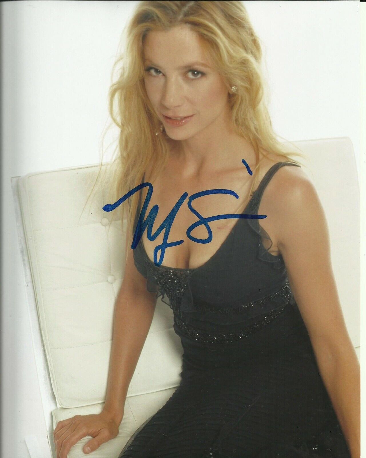 MIRA SORVINO SIGNED SEXY Photo Poster painting UACC REG 242 FILM AUTOGRAPHS (3)