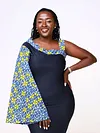 Ancestral House Lara Stretchy Dress - Blue