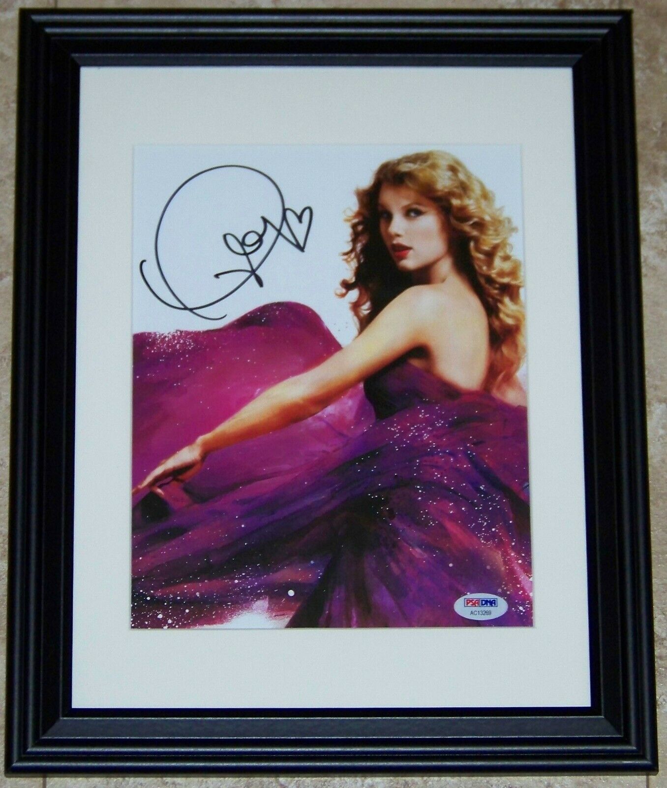 EXTREMELY RARE 2010 SPEAK NOW Taylor Swift Signed 8x10 PROMO Photo Poster painting PSA COA!