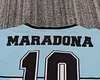 Joyfball 2001 Kids Size Retro Argentina Marado Commemorative Edition Football Shirt 1:1 Thai Quality