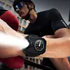 LED Wristwatch Flashlight Rechargeable Torch Light Watch for Outdoor Running