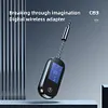 Bluetooth-Compatible 5.3 Transmitter Receiver Airplane Audio Wireless Adapter