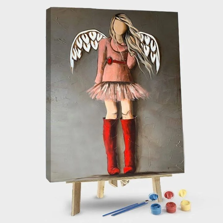 DIY Paint By Numbers Kit –Angel 158