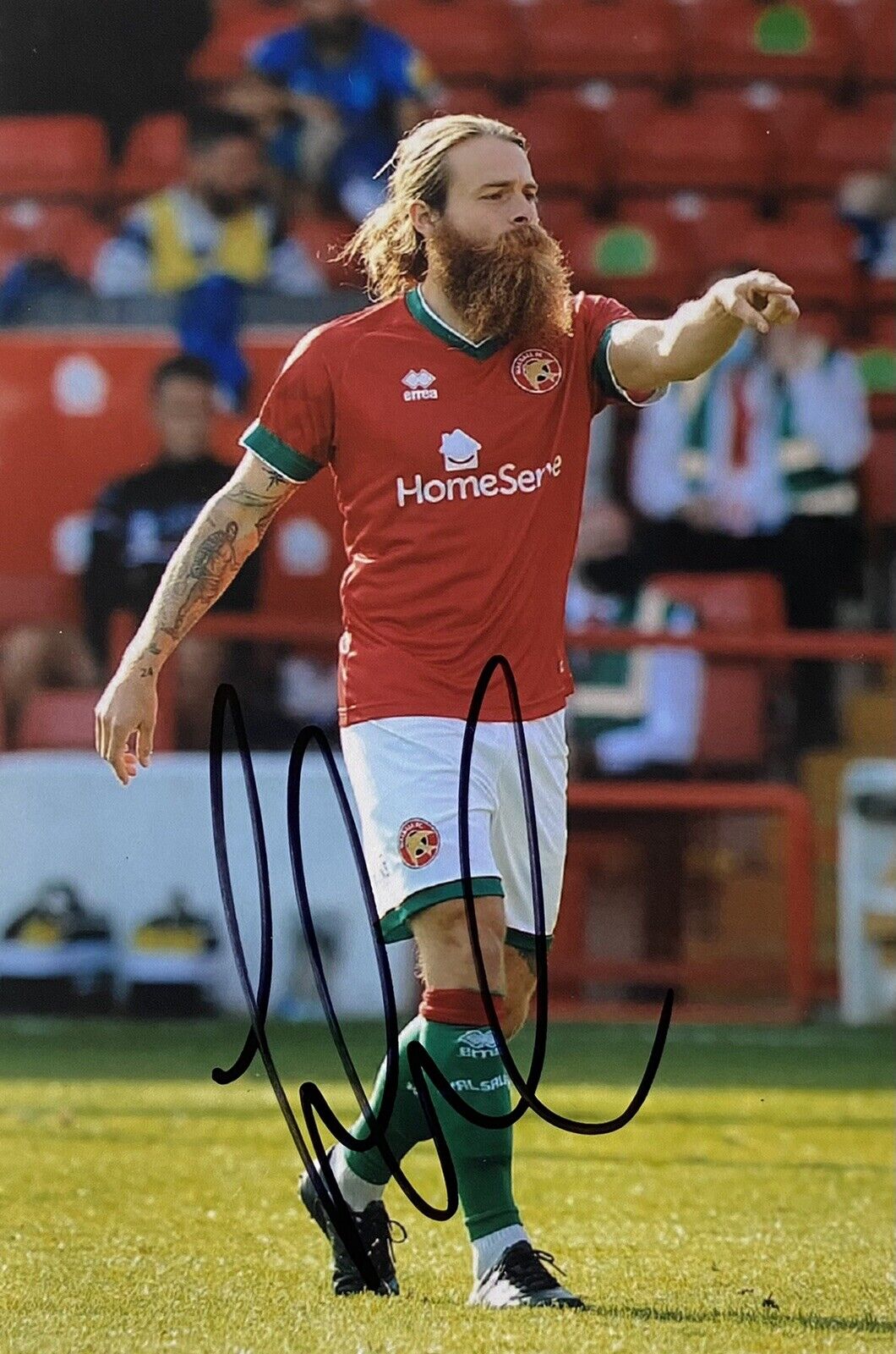 Stuart Sinclair Genuine Hand Signed Walsall 6X4 Photo Poster painting