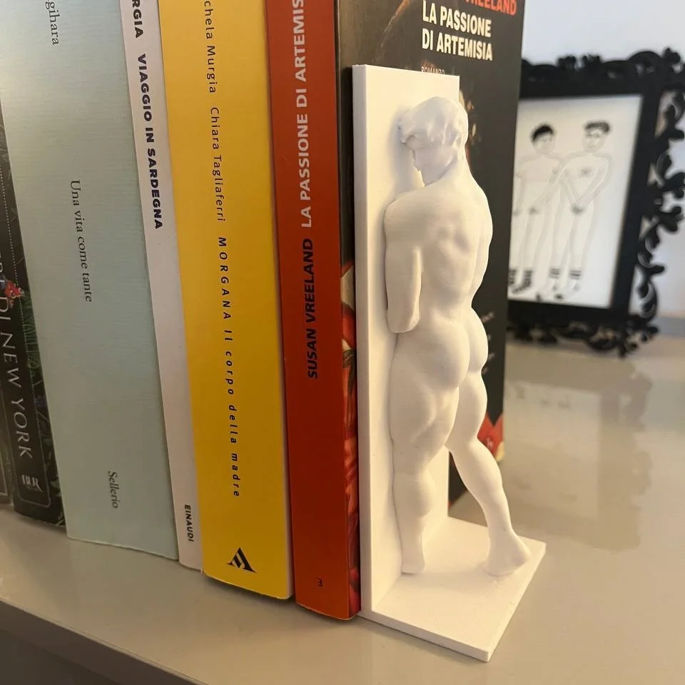 Man With Banana Book Ends - Book holders