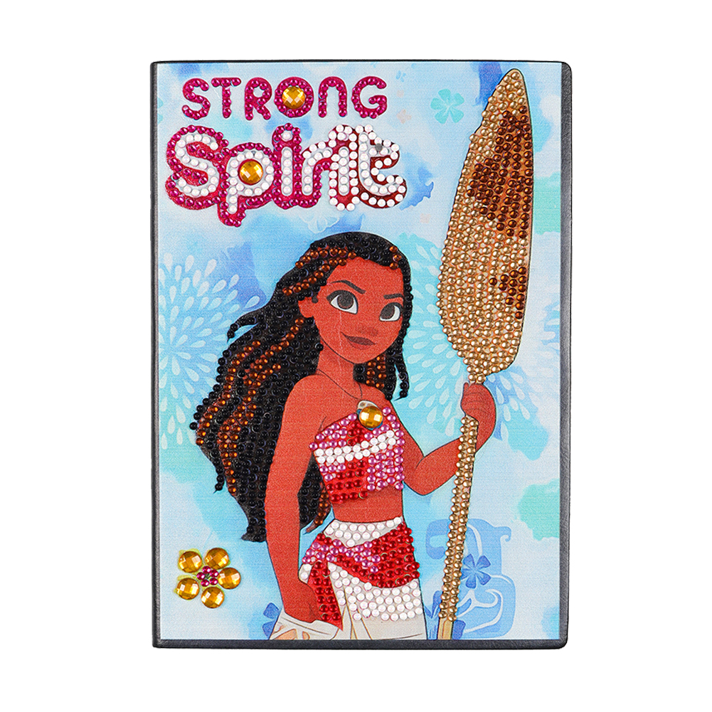 

Cartoon Girl - 5D DIY Craft Notebook, 501 Original
