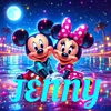Mickey & Minnie - DIY Personalisiert Disney Namen Voller Diamant Malerei