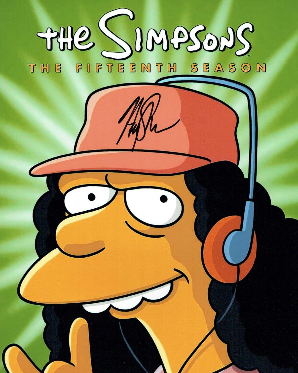 Harry SHEARER Signed Otto Man Autograph 10x8 Photo Poster painting AFTAL COA The Simpsons