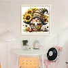 Sunflower And Dryad-11CT Counted Cross Stitch 50*50cm/19.69*19.69in