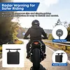 Motorcycle BSD 60GHz Millimeter Wave Radar Reversing Sensor 50m Range Motorcycle Lane Change Assist Radar IP67 Waterproof BSD Collision Avoidance Warning System Motorcycles Accessories