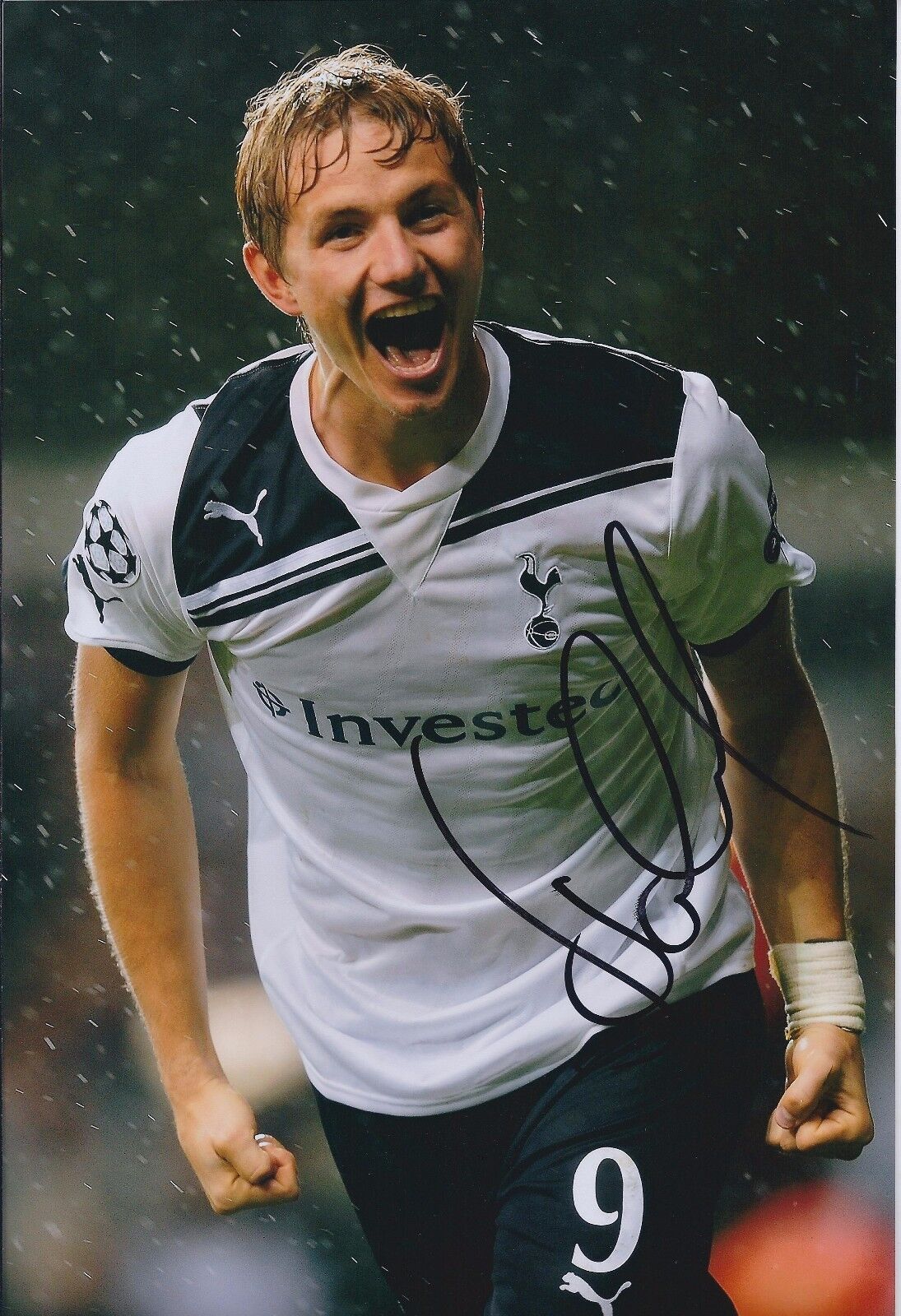 Roman PAVLYUCHENKO Signed Autograph 12x8 Photo Poster painting AFTAL COA SPURS