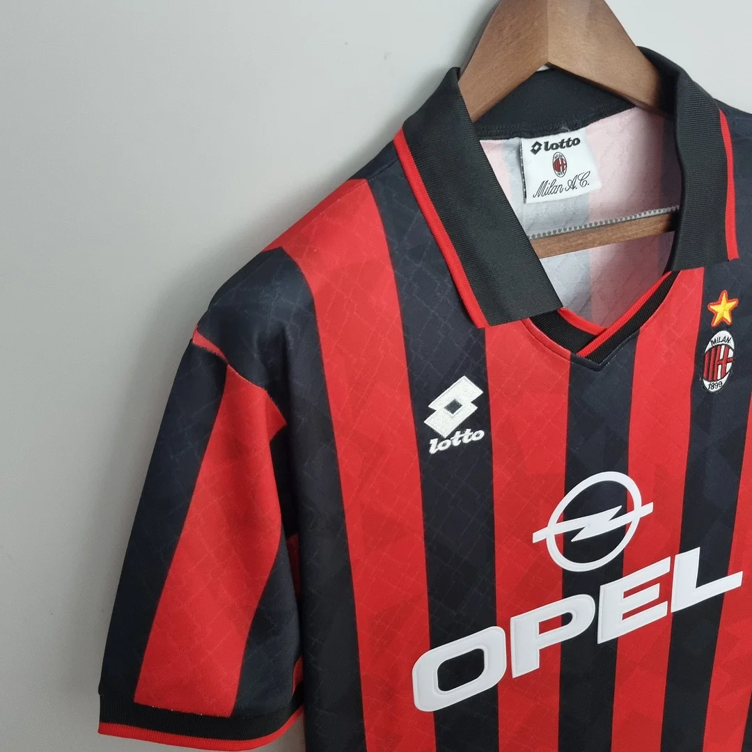 1996/1997 Retro AC Milan Home Football Shirt 1:1 Thai Quality