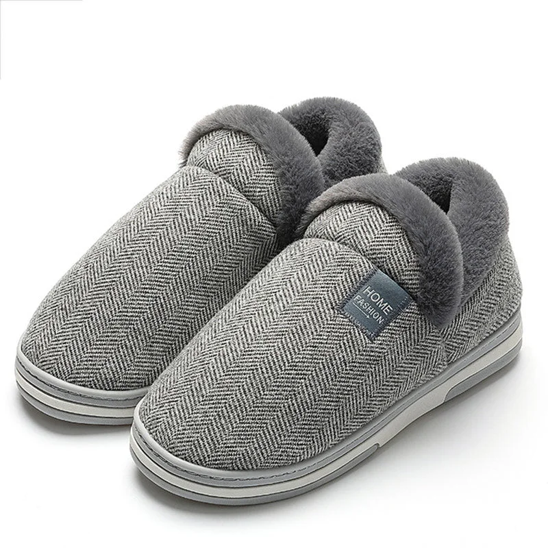 Women's Slippers for Home Suede Furry Plush Slippers Keep Warm Womens Slippers Indoor Comfy Non Slip Shoes for Home