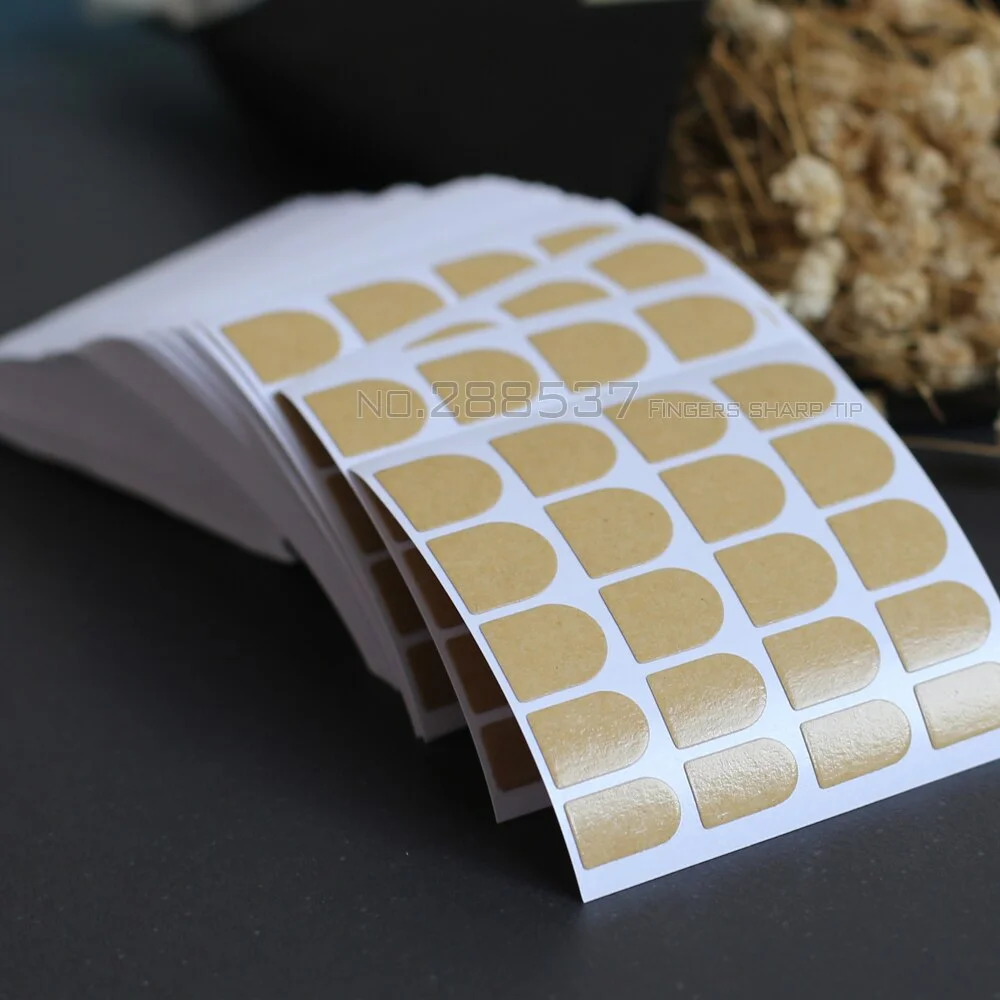 3pcs 5pcs 100pcs easy to use False nails stickers double-sided stickers glue Fake nail  Tape Clear-Nail Inspo