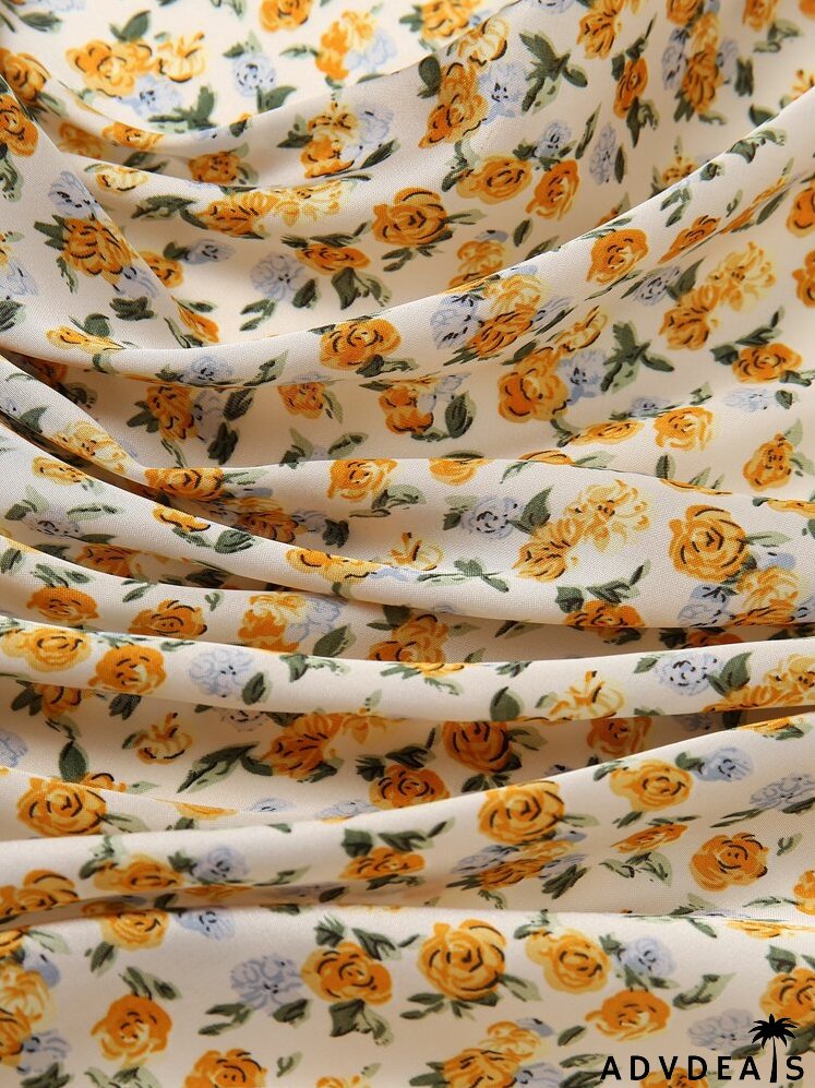 Floral Print Bandana