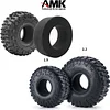 AMK 4pcs RC Crawler Tyre 2.2inch Rubber Tyres with Foam Inserts 67x150mm for 1/10 RC Crawler Car A-xial Wraith 90018 90048 RR10 SCX10 D90 T-raxxas TRX4 Wheel Tires