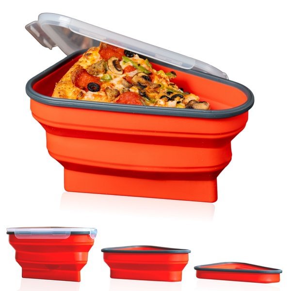 🍕 Pizza Pack | Collapsible Container For Pizza 🍕