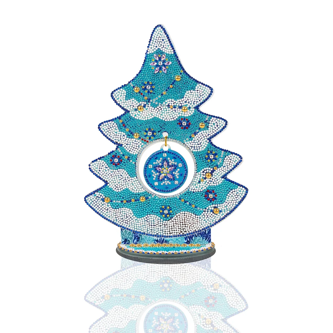 DIY Diamond Painting Christmas Tree Crystal Art Ornaments