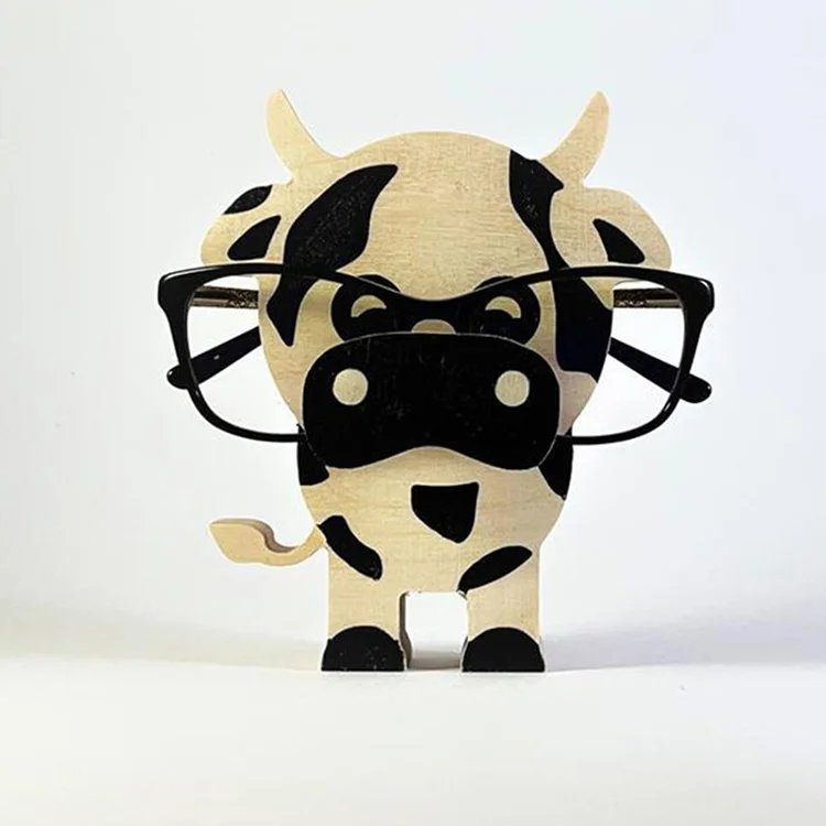 Glasses Holder Stand Gift - Dairy Cattle