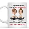 My Daughter - Personalized Custom Coffee Mug