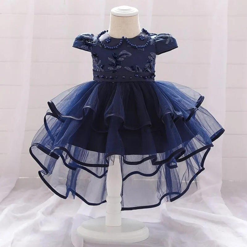 2021 Summer Newborn 1st Birthday Dress For Baby Girl Dress Butterfly Baptism Dress Wedding Princess Dresses Girl Party 1 2 Year