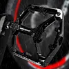 Double DU Bearing Bike Flat Pedal Aluminum Alloy Waterproof MTB Bike Accessories