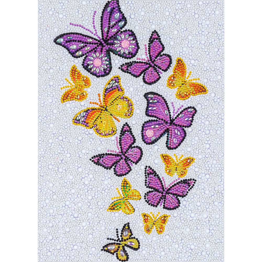 

Butterfly - Crystal Special Shaped Diamond Painting - 30*40CM, 501 Original