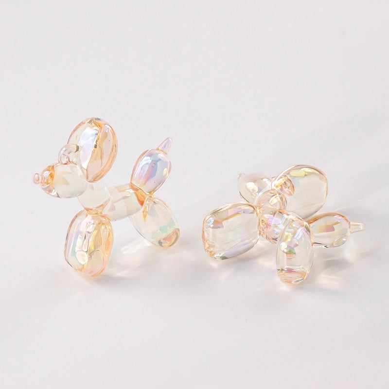 4 PCS/Package Arylic Dog Pendant